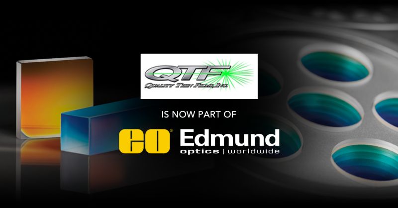 Edmund Optics kauft Quality Thin Films