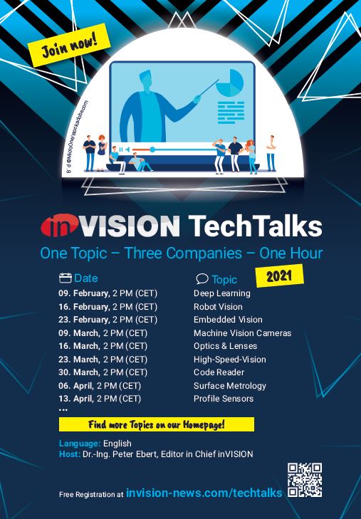 inVISION Techtalks 2020 mit 2.631 Anmeldungen