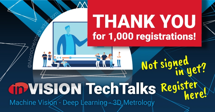 Über 1.000 Anmeldungen für inVISION TechTalks