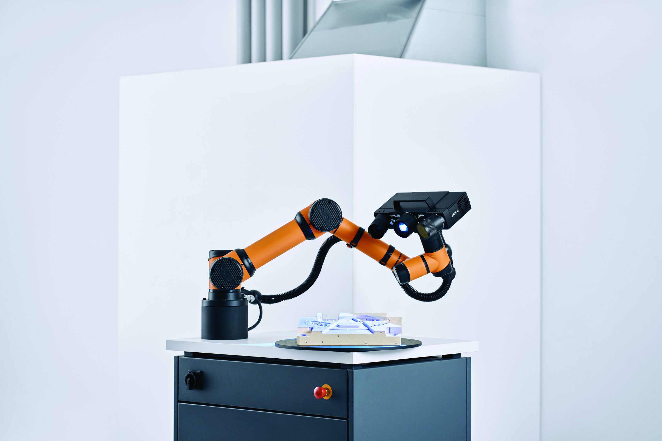 3D to Go – Mobile Messstation mit Cobot und 3D-Scanner