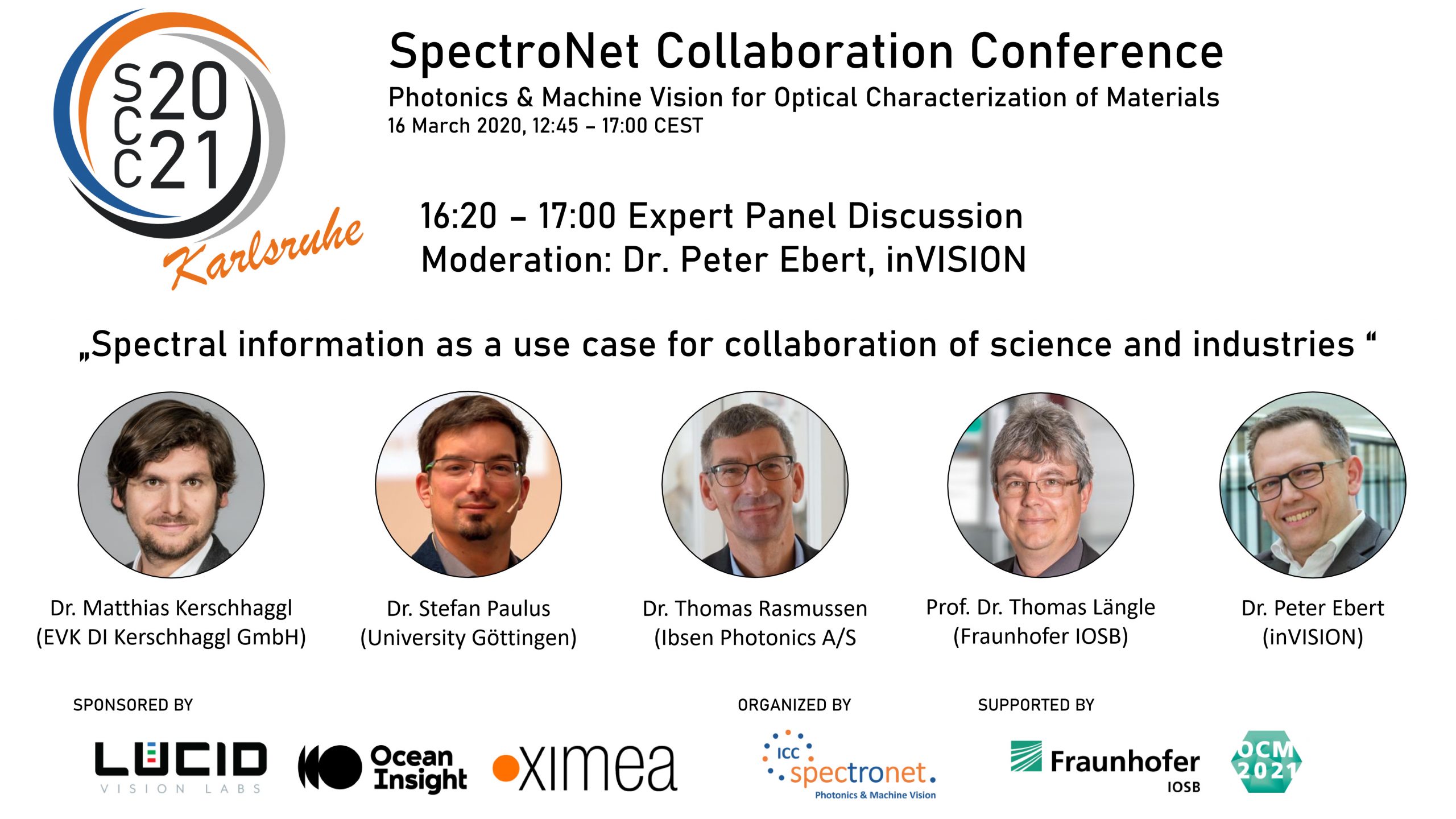 Online-Spectronet Colaboration Conference