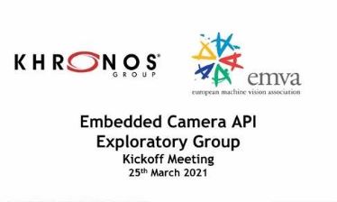 Kick-Off Meeting für Embedded Vision Standards