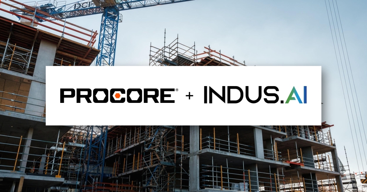 Procore übernimmt Indus.AI