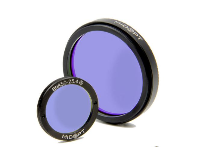 Filters for 3D Blue Laser Triangulation Systems
