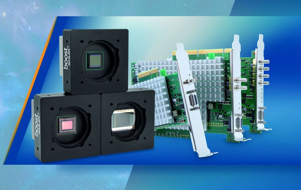 Bild 1 | Die boost Kameras sind mit einem CXP-12-Kanal und jetzt auch mit zwei Kanälen verfügbar. Durch die Skalierung lässt sich die maximale Performance der neuesten CMOS-Sensoren ausreizen.