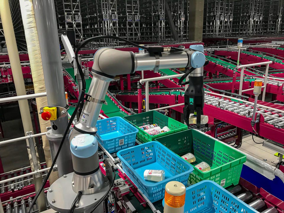 Righthand Robotics erhält 66Mio.USD
