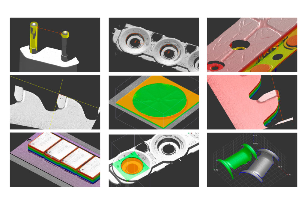 Bild 3 | Die Software 3DInspect liefert nicht nur echte 3D-Auswertungen, sondern ist dazu auch noch universell einsetzbar und zwar für alle 3D-Sensoren von Micro-Epsilon.