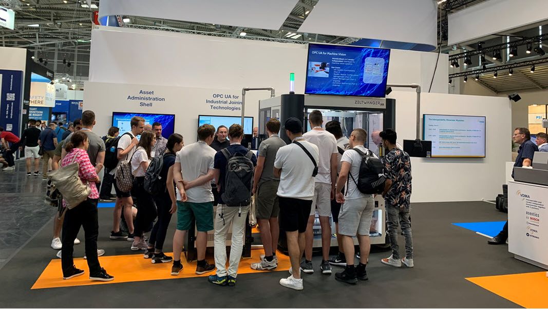 Interoperabilty Showcase auf der Automatica
