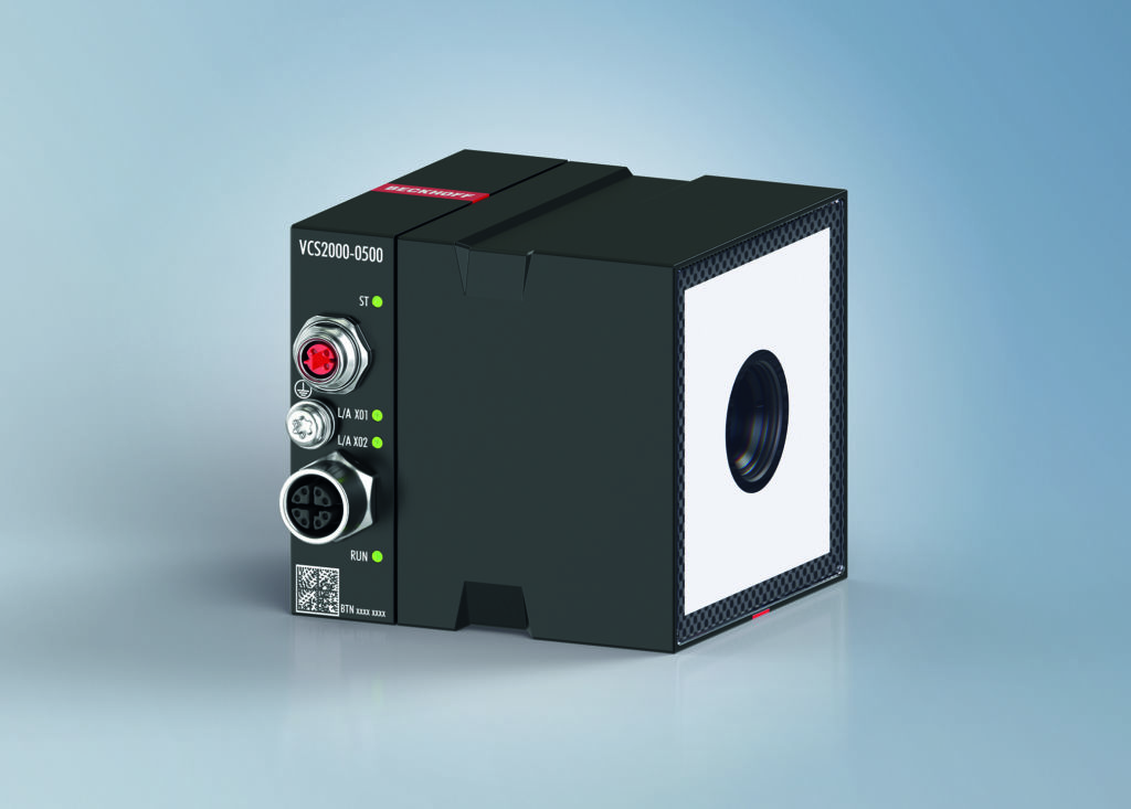 Bild 3 | Das neue Vision-Hardware-Portfolio bietet mit den Units VUI auch einen All-in-one-Ansatz, der eine 2,5-Gbit/s-Kamera, Multi-Color-LED-Beleuchtung und Optik in einer Baugruppe vereint.