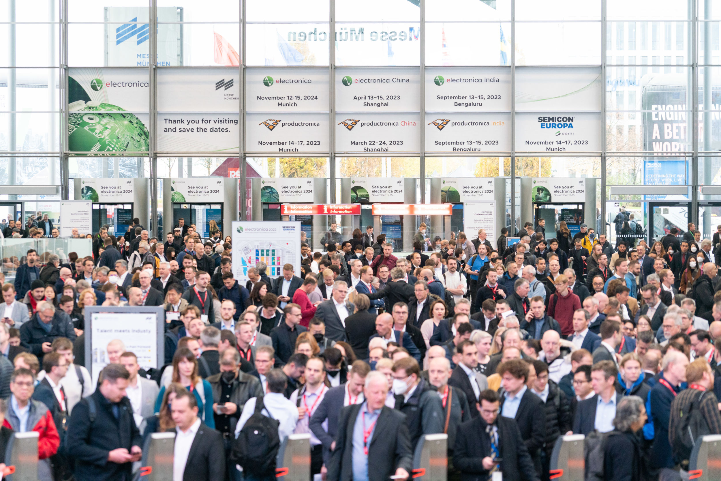 Positives Fazit der Electronica 2022