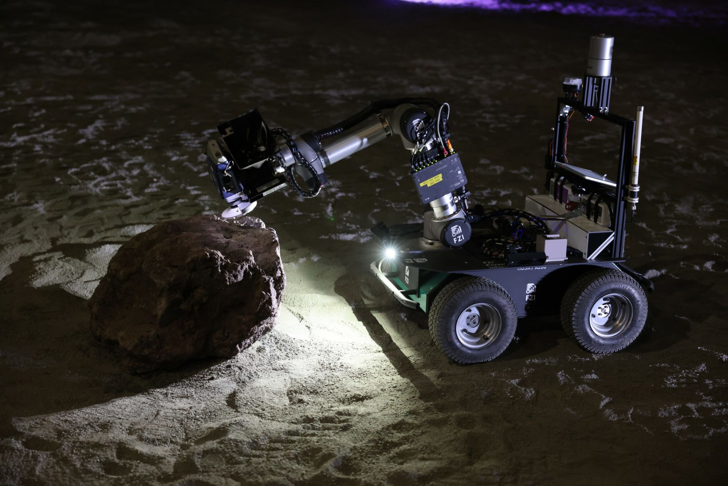 Autonome IFM-Roboter für den Mond