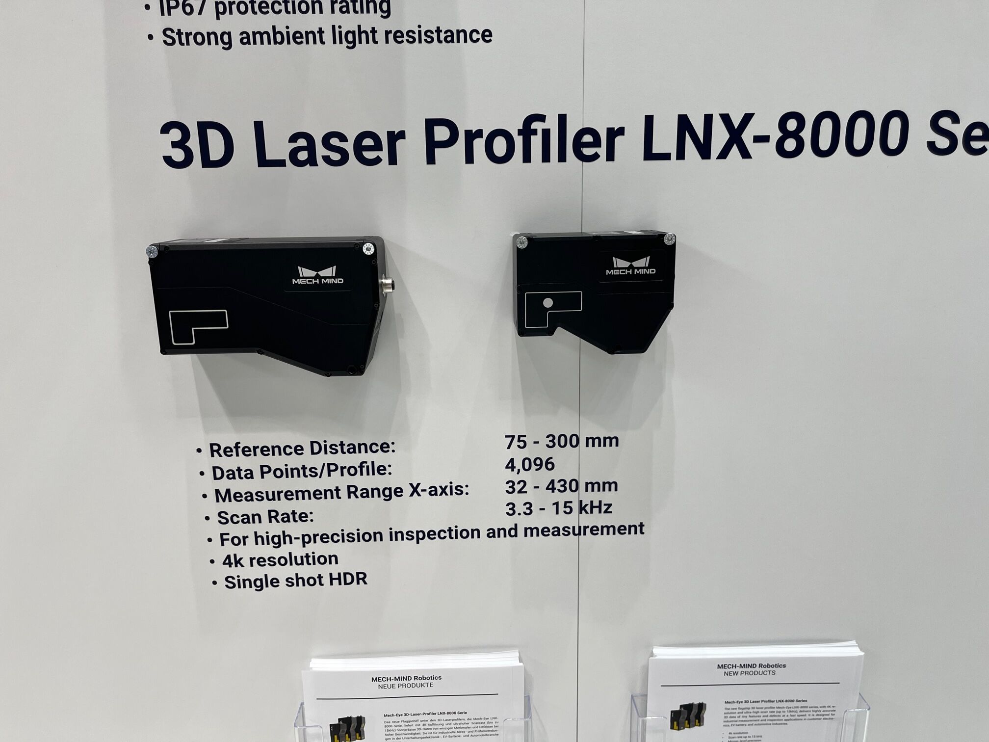 4K Laser profiler with 15kHz