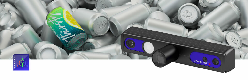 Bild 1 | Mit der zus&auml;tzlich integrierten 2D-Farbkamera liefert das 3D-Kamerassystem Ensenso C auch die Basisdaten f&uuml;r komplexere Bildverarbeitungsaufgaben.