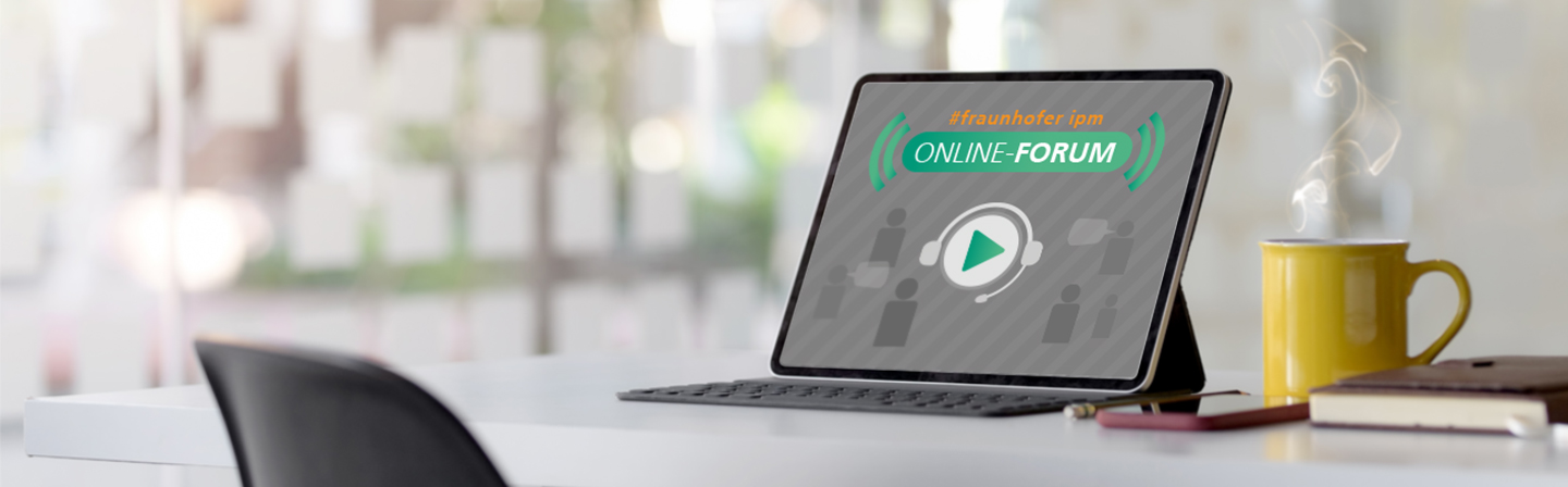 Fraunhofer IPM: Online-Forum Produktionskontrolle