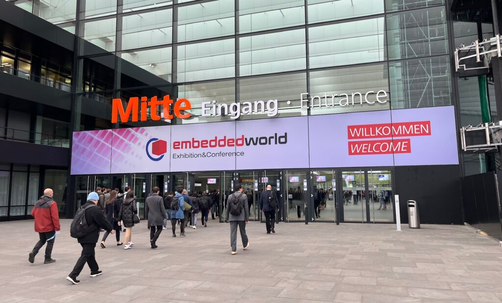 Bild 1 | Mit weit über 32.000 Besuchern lag die Besucherzahl der Embedded World 2024 20% über den Zahlen des Vorjahrs.