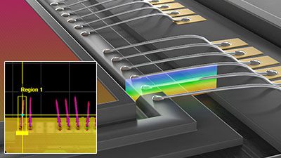 Image 2 | Integrated Circuit Wire Bonding Inspection with the Gocator 4020.