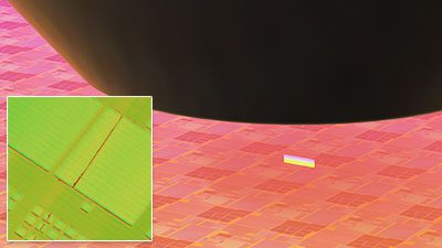 Image 3 | Semiconductor Wafer Die Fracture Detection with the Gocator 4010.