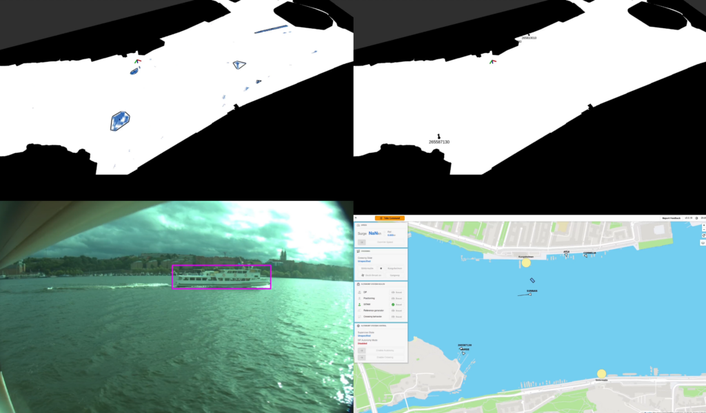 Image 2 | Zeabuz operates an onboard autonomy system supervised from a Remote Operations Centre (ROC).