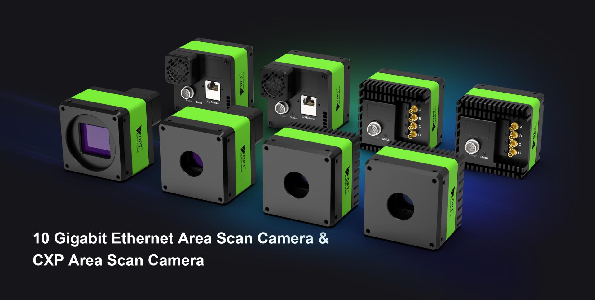 New Series 10GigE and CXP Cameras