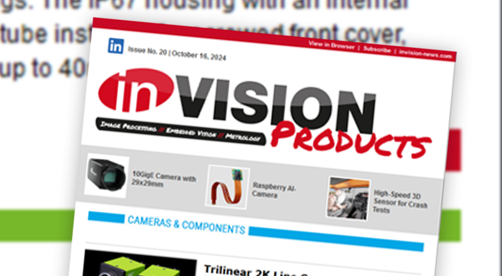 inVISION Products – Oktober 2024 (Teil 2/2)