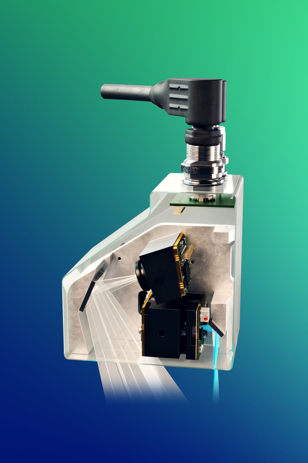 Kompaktes OEM-Modul für Triangulationssensoren