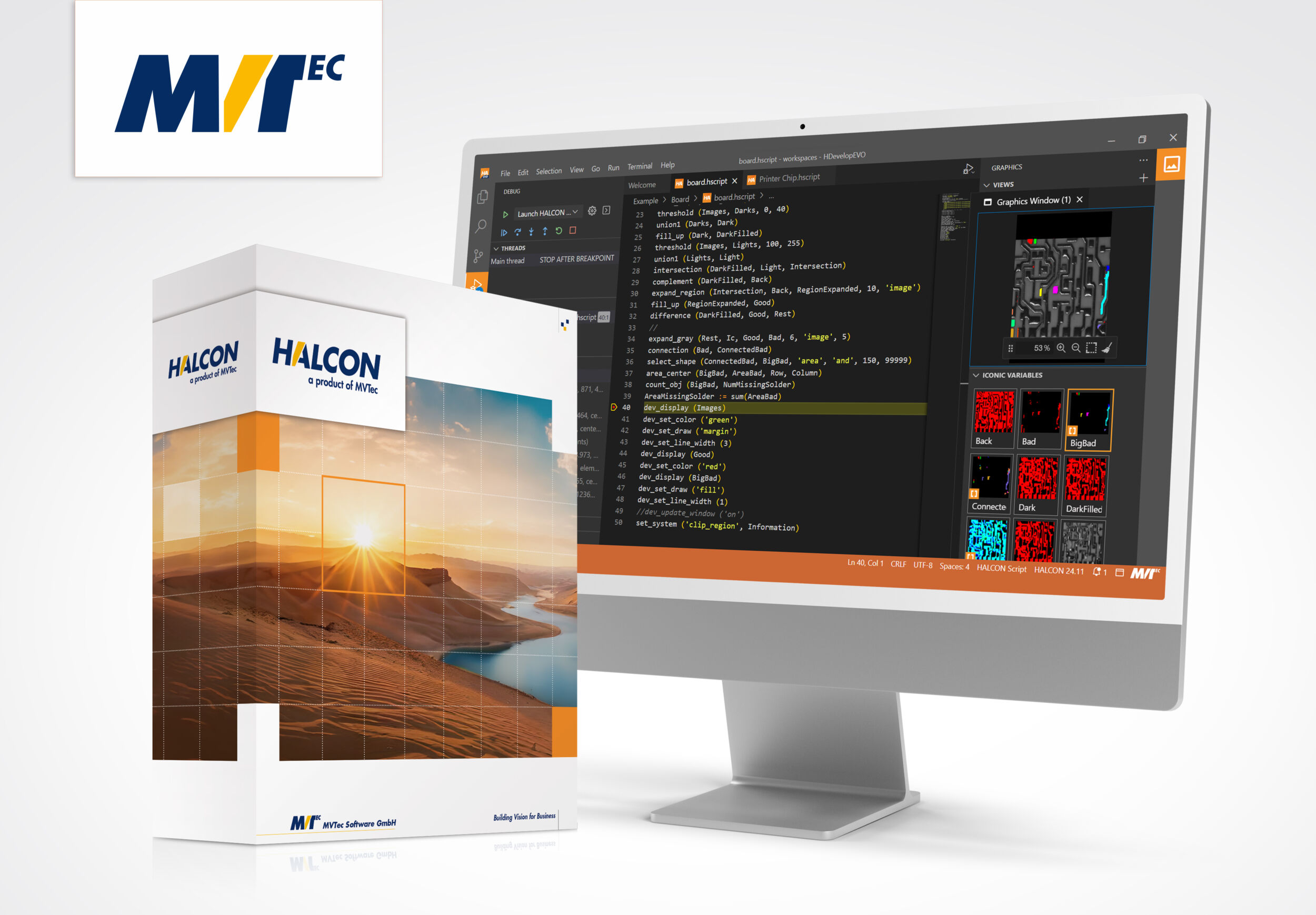 Halcon 24.11. mit neuer Entwicklungsumgebung