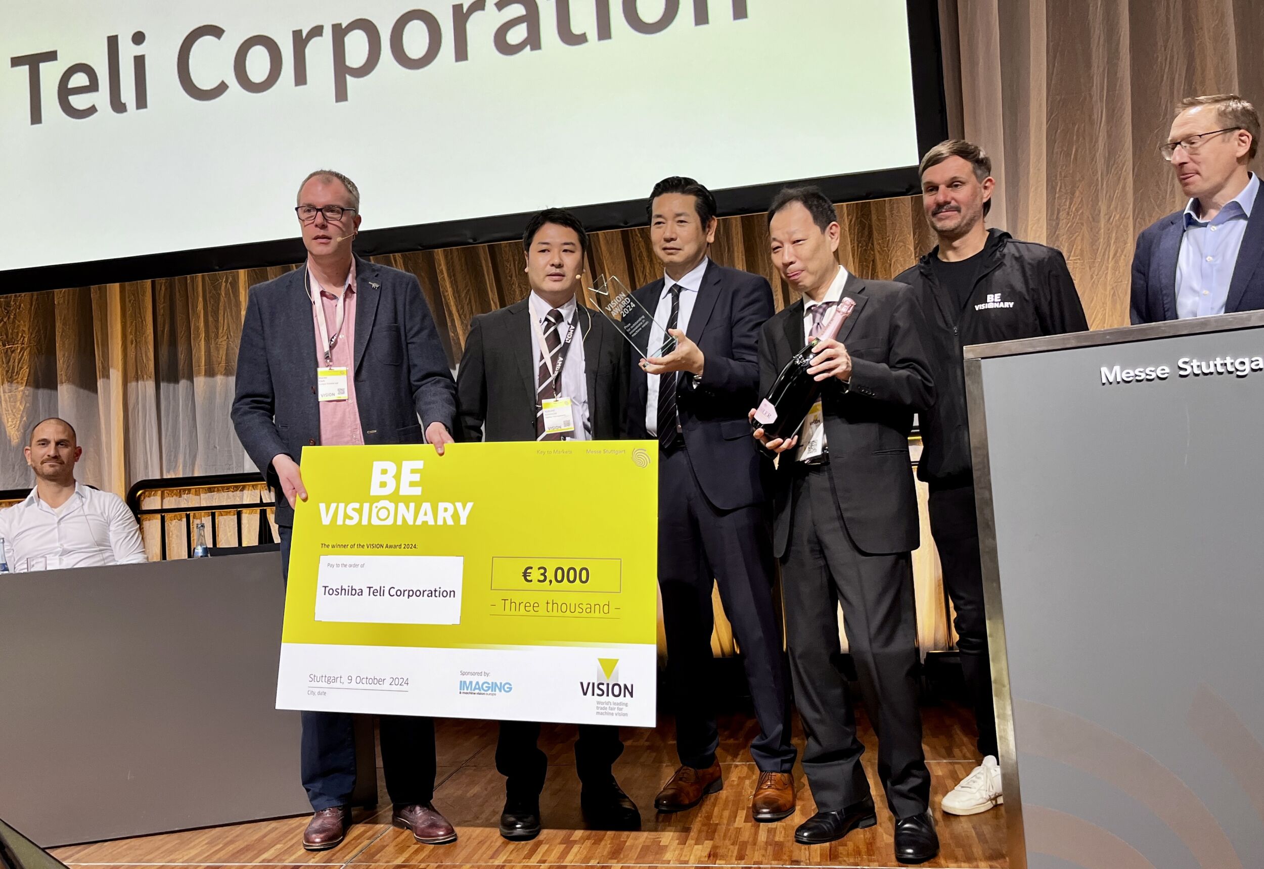 Toshiba Teli gewinnt Vision Award