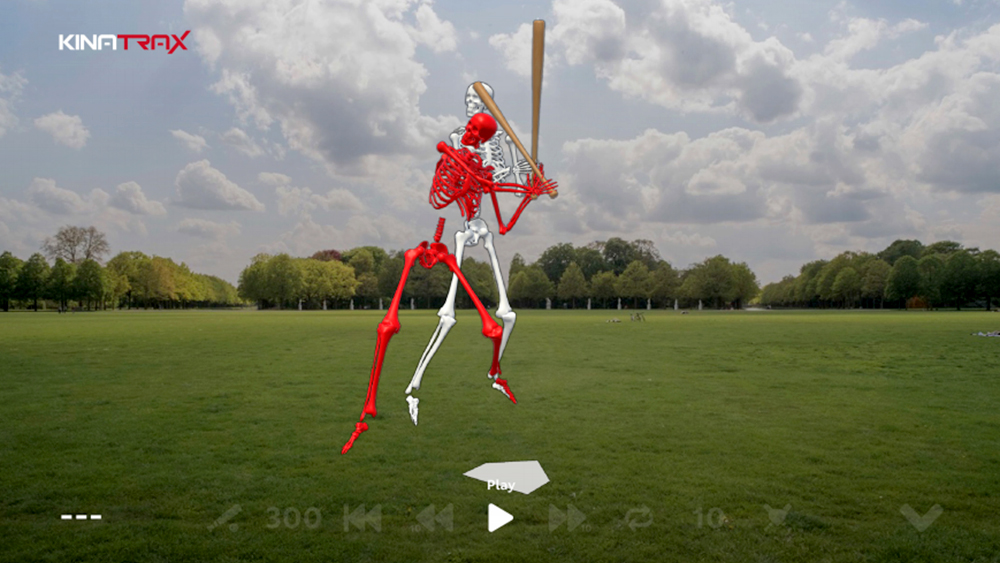 in game biomechanics data