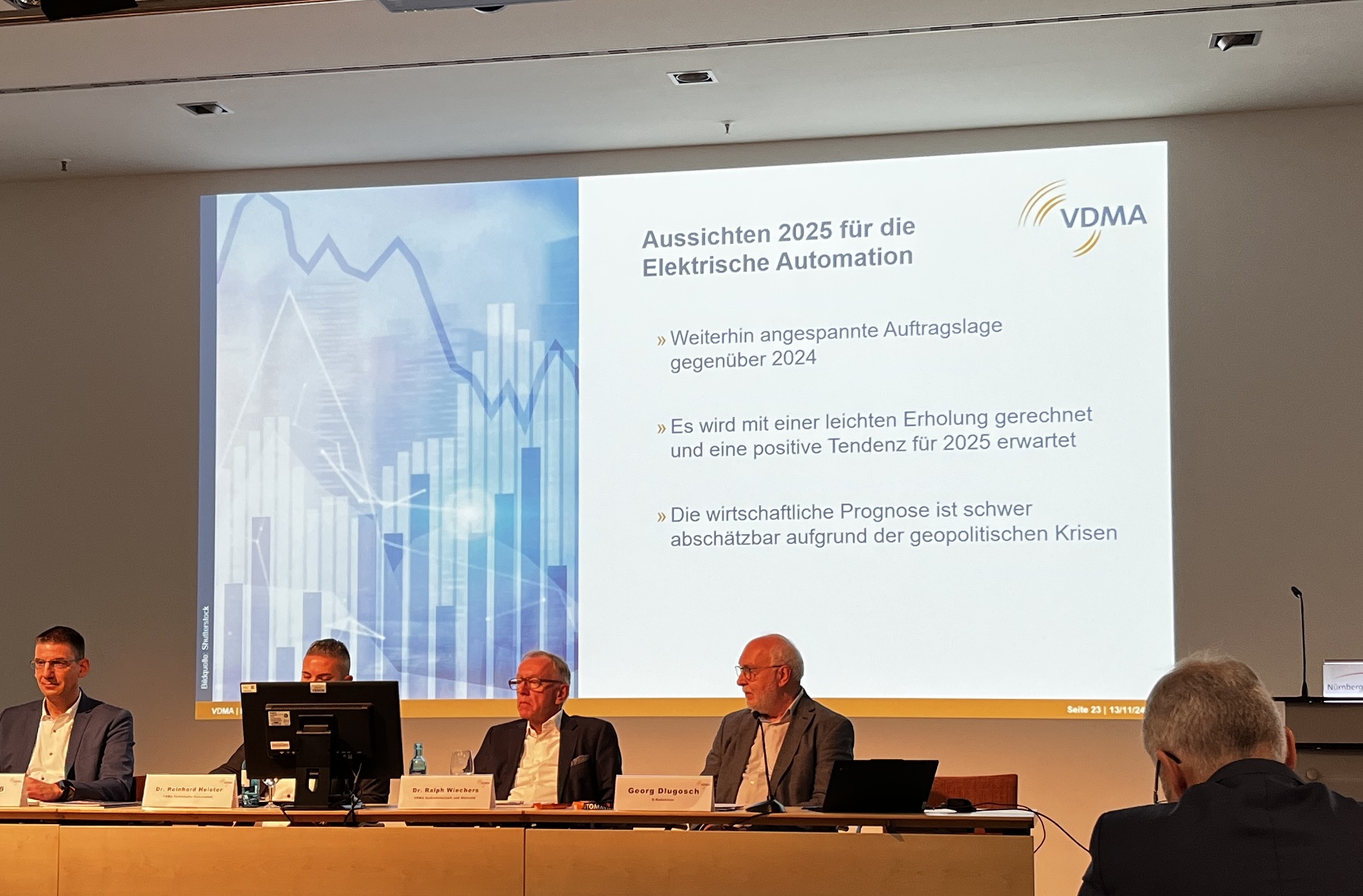 VDMA Elektrische Automation: Rückgang bei Umsatz und Aufträgen