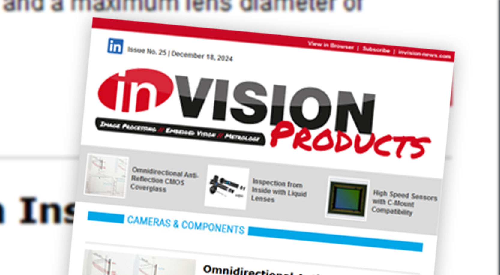 inVISION Products – Dezember 2024 (Teil 2/2)