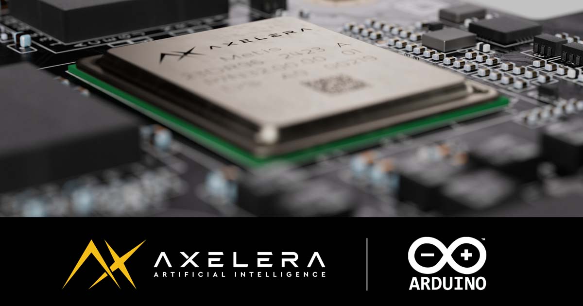 Partnerschaft Axelera und Arduino