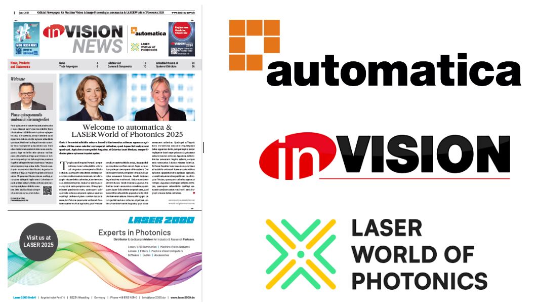 Offizielle inVISION Messezeitung zur automatica & Laser