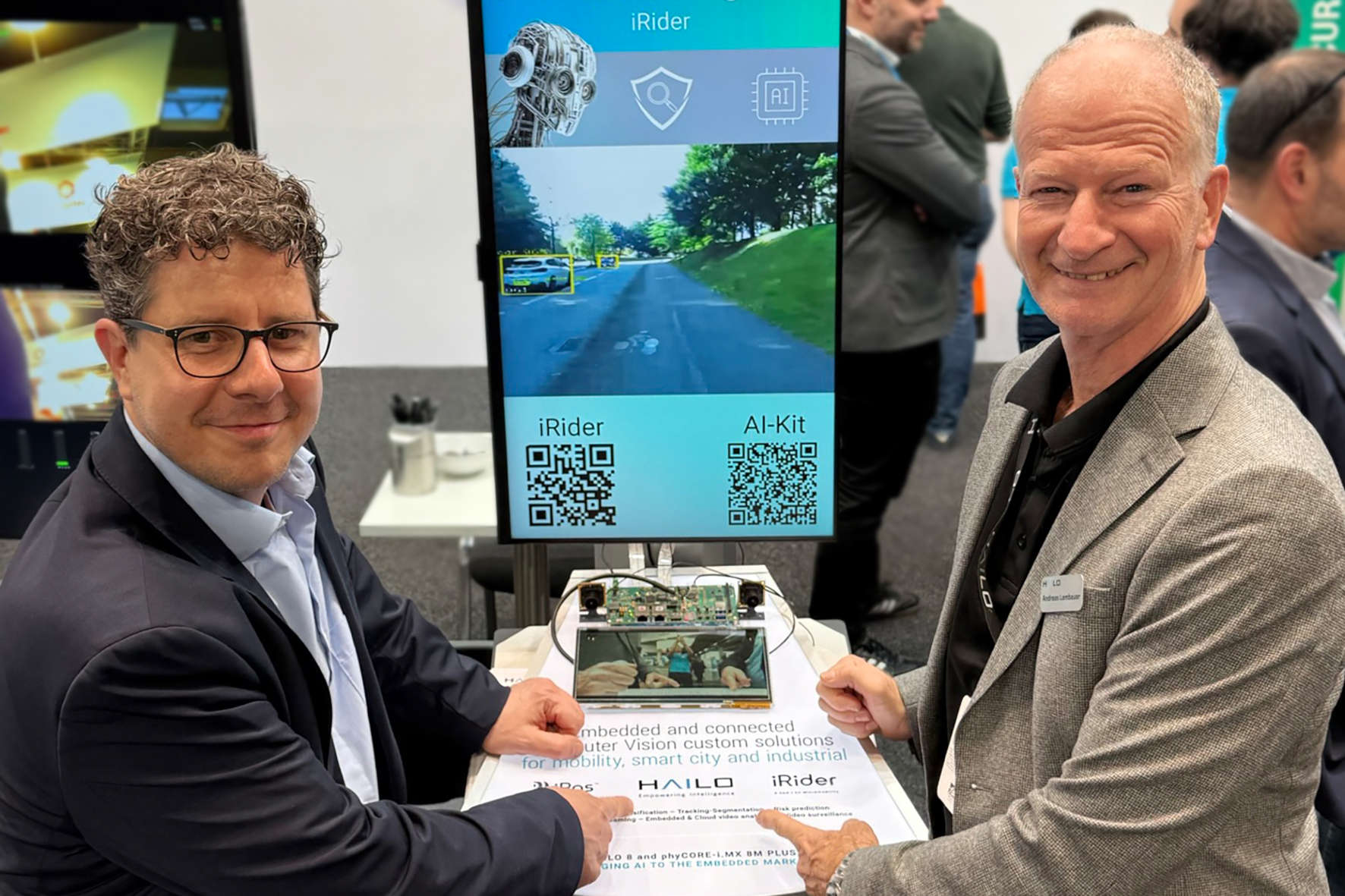 Partnerschaft Phytec und Hailo