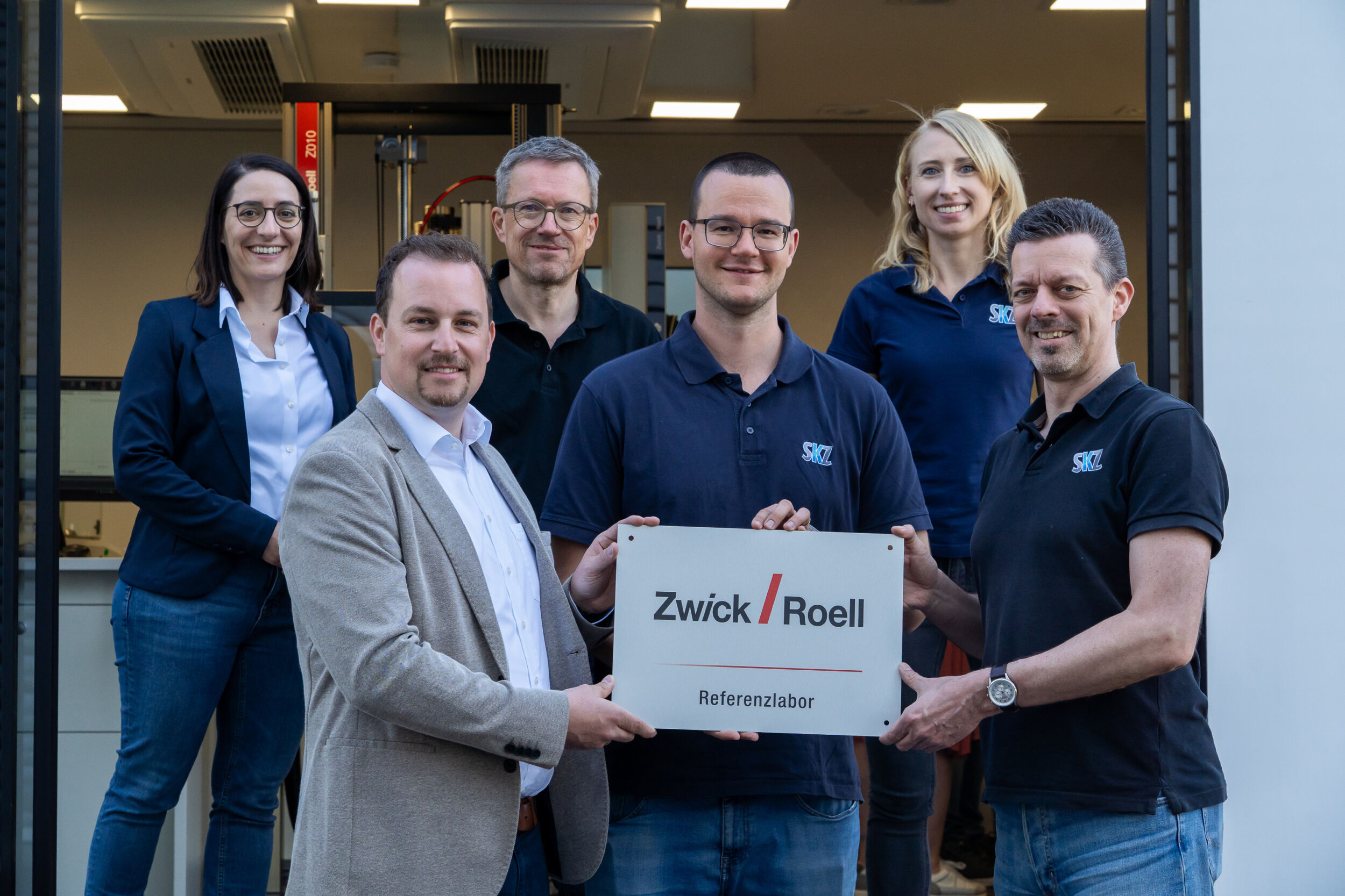 SKZ ist ZwickRoell-Referenzlabor