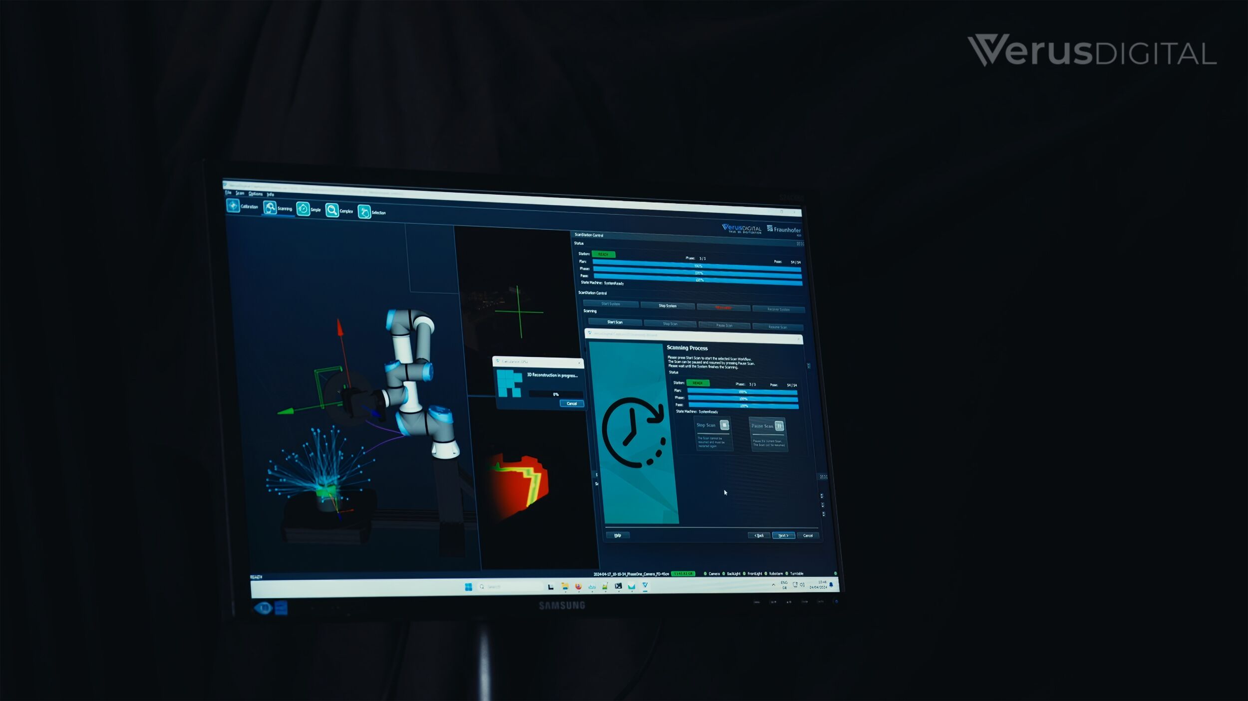 Image 1 | Visualization of dynamic view planning.