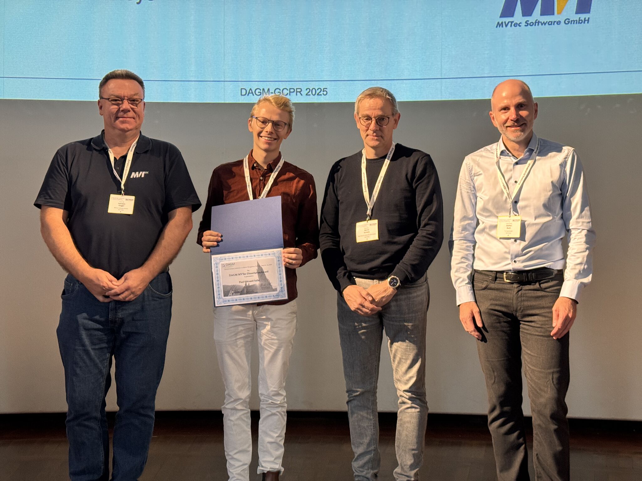 DAGM MVTec Dissertation Award 2025