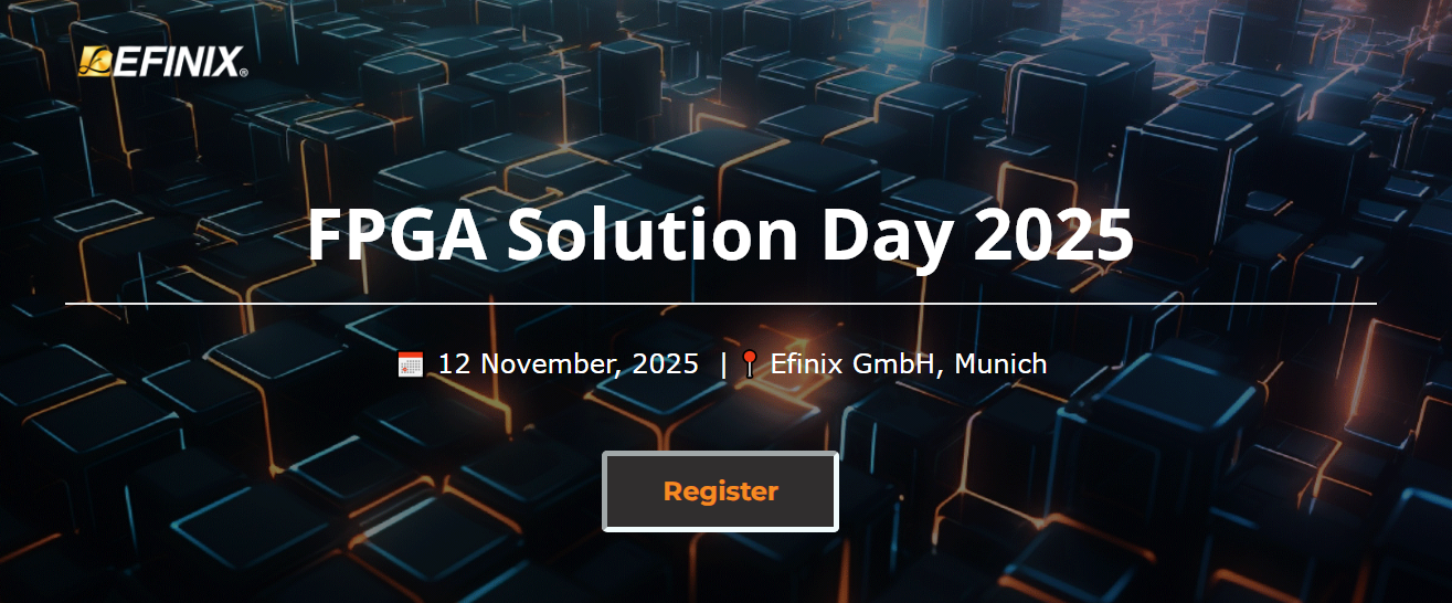 Efinix FPGA Solution Day 2025