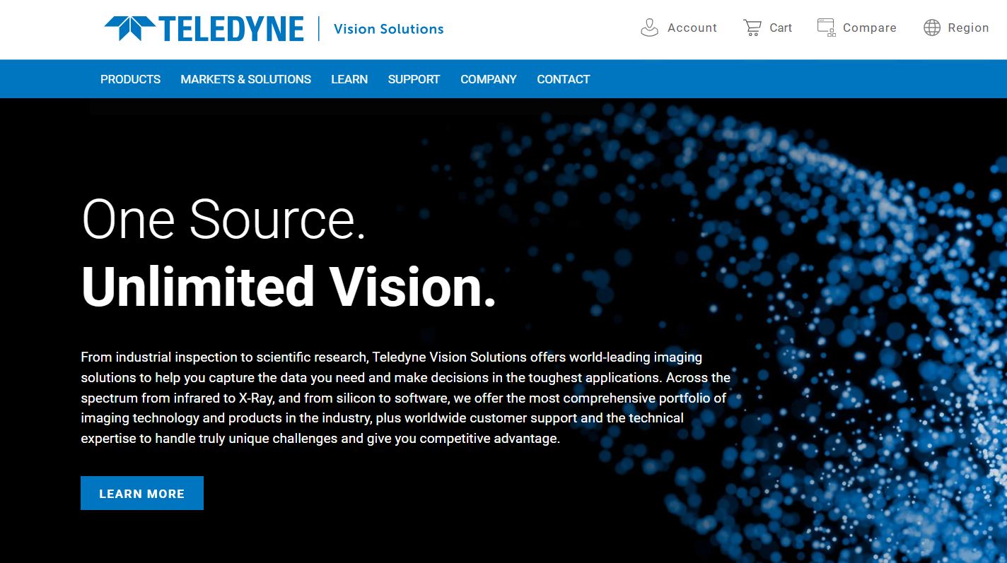 Teledyne vereinheitlicht Bildverarbeitungsportfolio