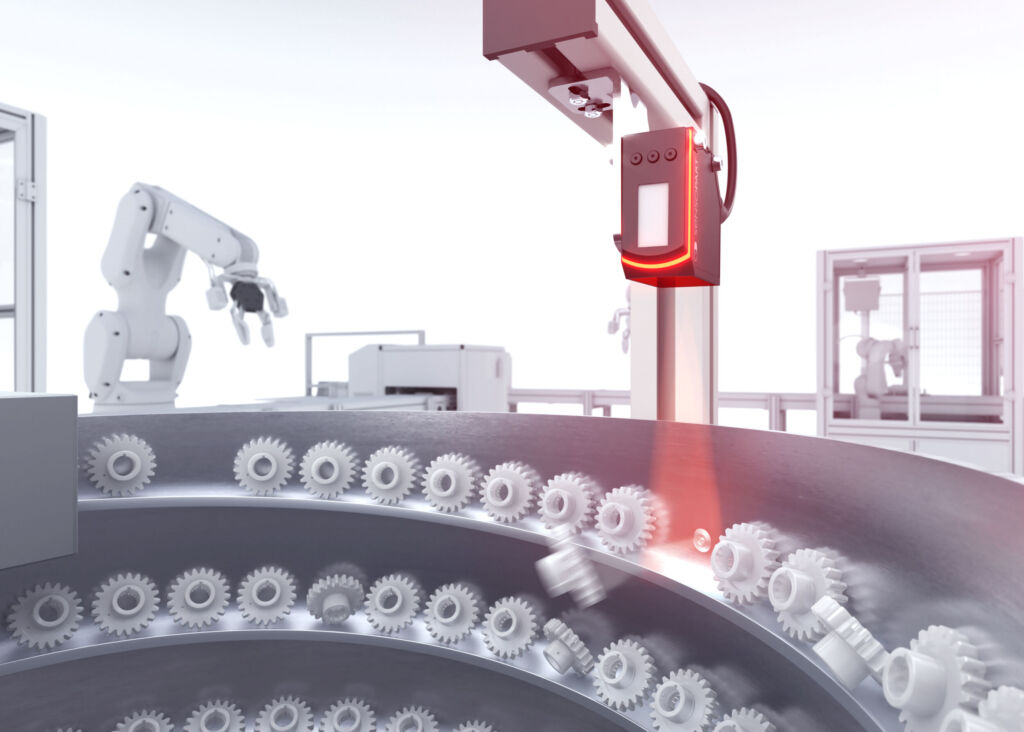 Der Dtect Object 3D kombiniert die robuste Abstandsqualifikation klassischer (Abstands-)Sensoren mit der Flexibilität moderner Kameratechnologie. Das Ergebnis ist ein kompakter Sensor, der Objekte volumenbasiert bewertet.