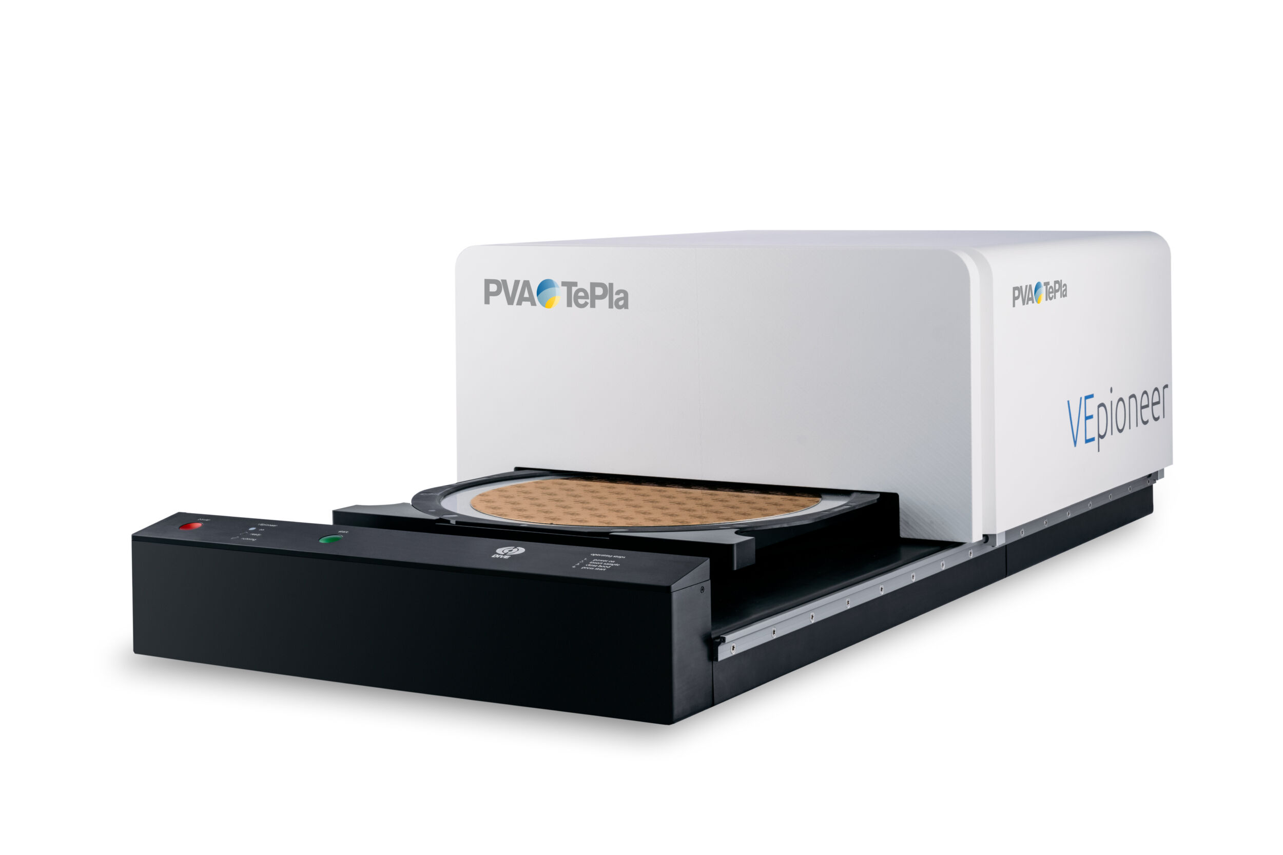 Mittels Hyperspectral Imaging und der Systemlösung VEpioneer von PVA TePla ist eine 100 Prozent Inspektion der gesamten Oberfläche von Wafern in unter 20 Sekunden möglich.