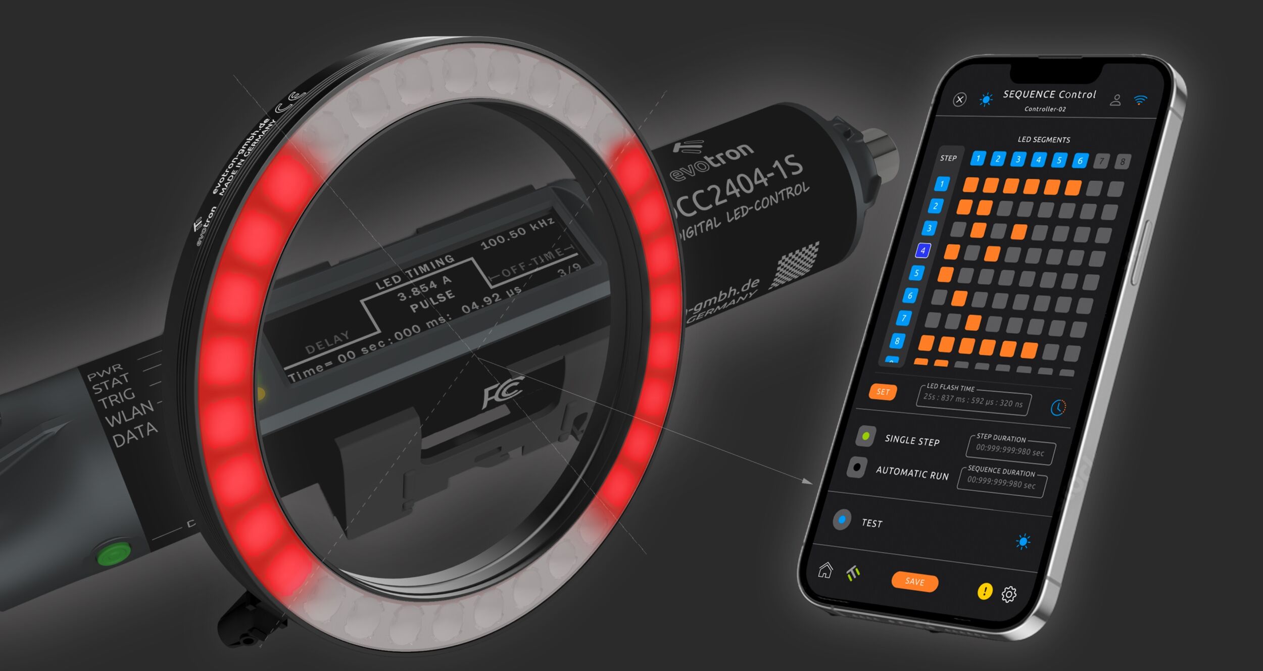 Bild 1 | Bedienschnittstelle für die neuen digitalen Features von Beleuchtungen ist eine Mobil-App, die als universelles Lichtmanagement-Tool wirkt.