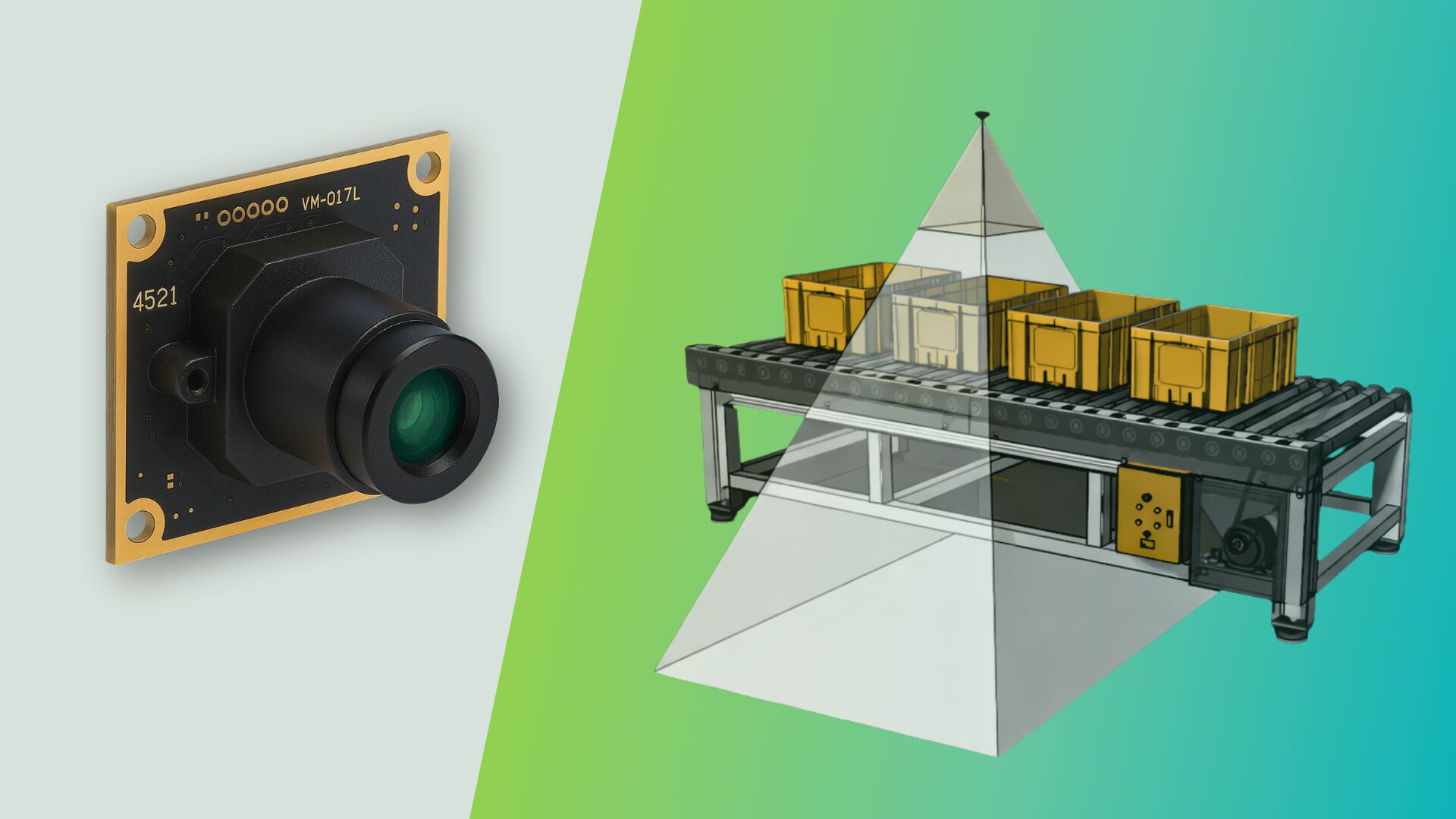 Phytec stellt für seine Board-Level-Kameras und zahlreiche Objektive ab sofort kostenlose 3D-Modelle inklusive Field of View zur Verfügung.