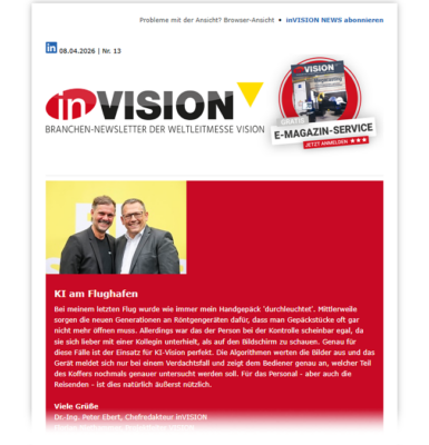 inVISION nl 13 2026 Verlauf