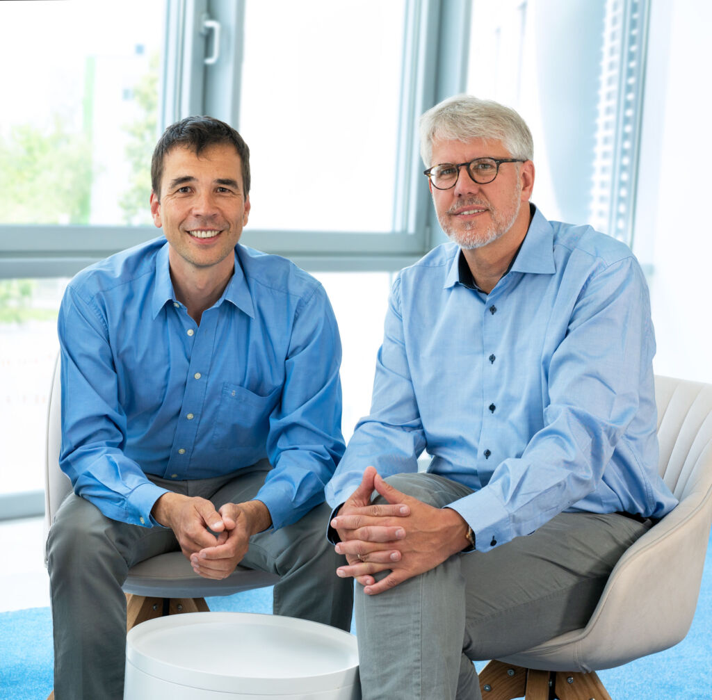 v.l.n.r.: Dr. Frank Lison, Dr. Wilhelm Kaenders