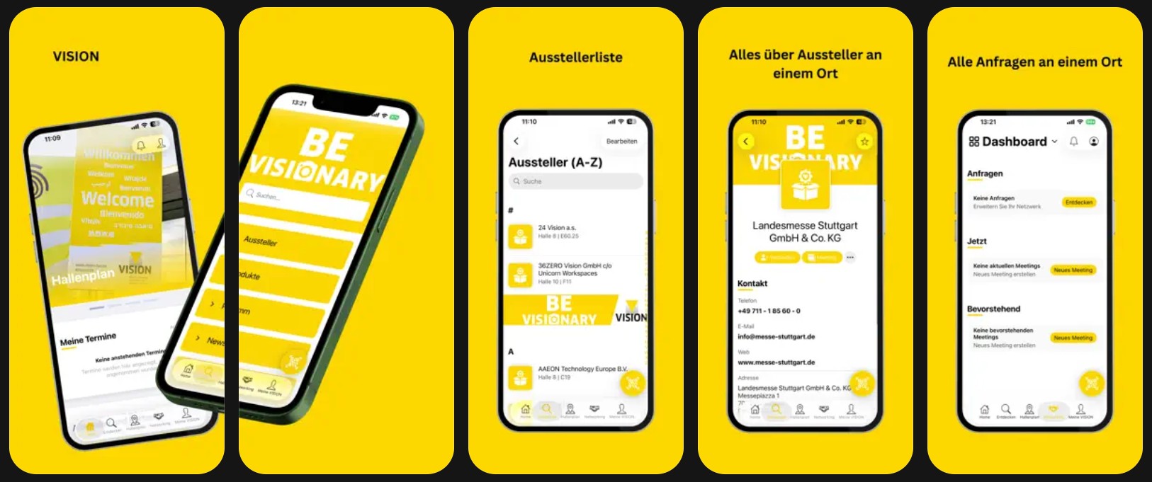Hintergrund VISION App