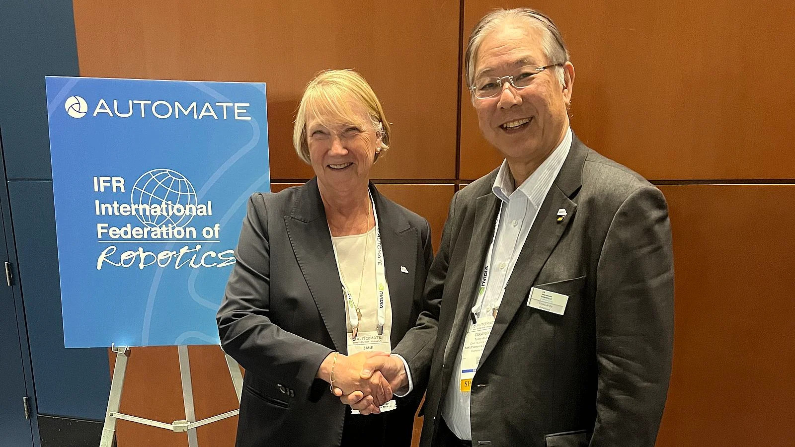 Neue Präsidentin bei der International Federation of Robotics
