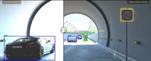 Traditional vision sensors struggle with extreme contrast. The FlyEye technology sees clearly, always.