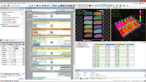 Bild 1 | Die grafische Entwicklungsumgebung von Aurora Vision Studio ermöglicht es, Vision-Anwendungen per Drag&Drop und ohne eine einzige Zeile Programmcode zu erstellen.