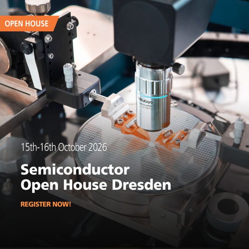 Mitutoyo lädt zum ‚Semiconductor Open House Dresden 2026‘ ein