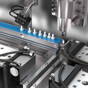 Bild 1 | Der Vision Sensor CS-52 (o.l.) stellt mit seiner kurzen Brennweite von 3,6mm sicher, dass jede Hülse mit einem intaktem Dichtungsring versehen ist. NIO-Teile werden ausgeschleust.
